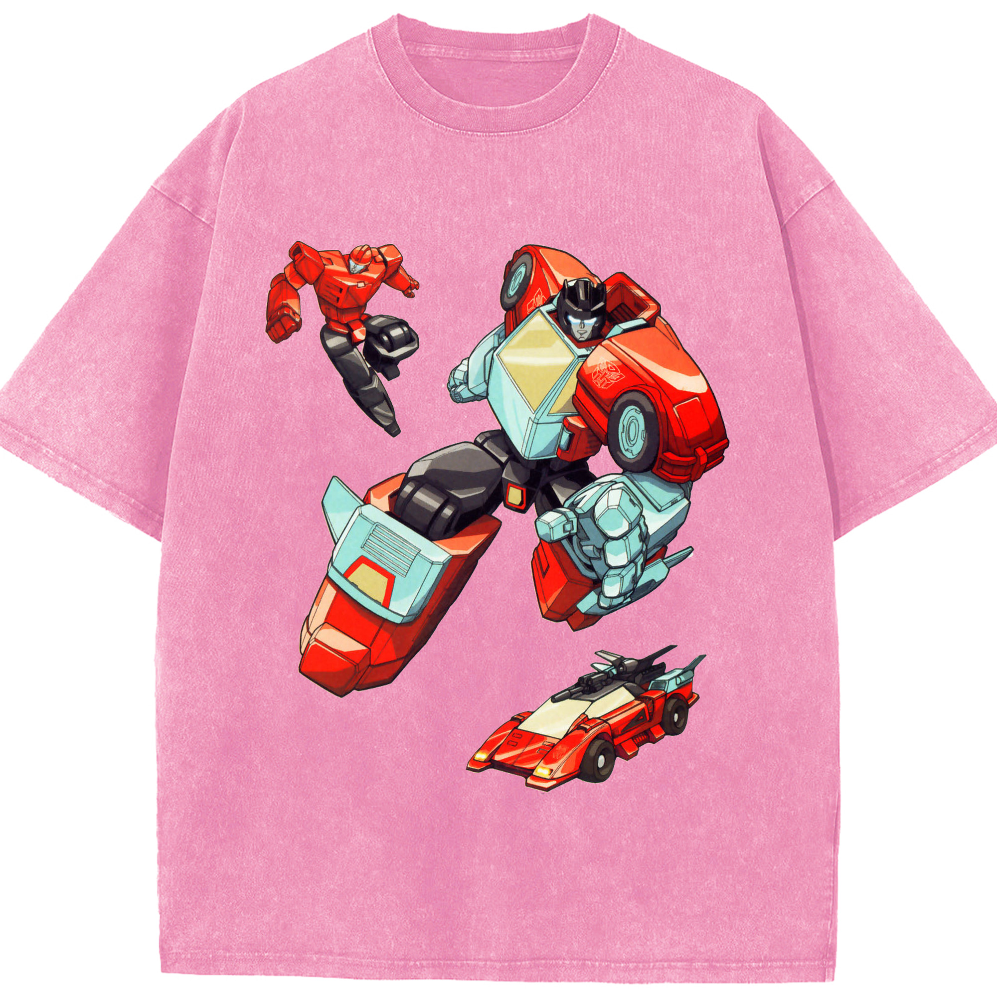 （画像用）  綿100% ヴィンテージ風 半袖Tシャツ（フロントプリント）